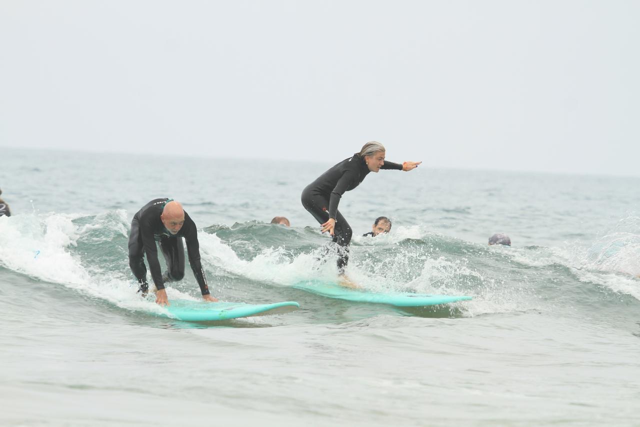 Surfing for health, balance, and pure well-being.